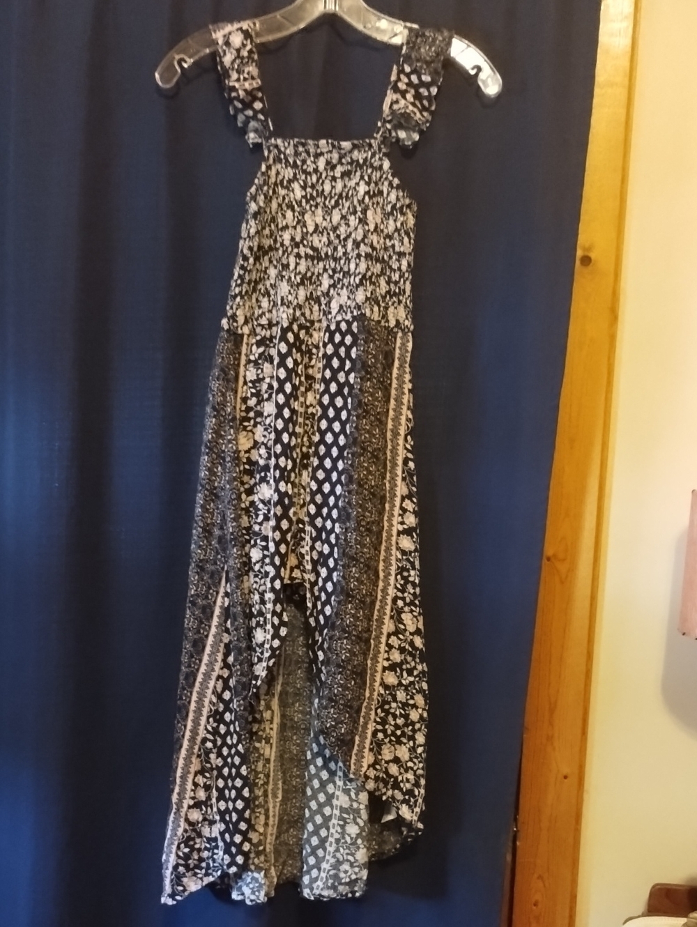 art class Black White And Pink Dress